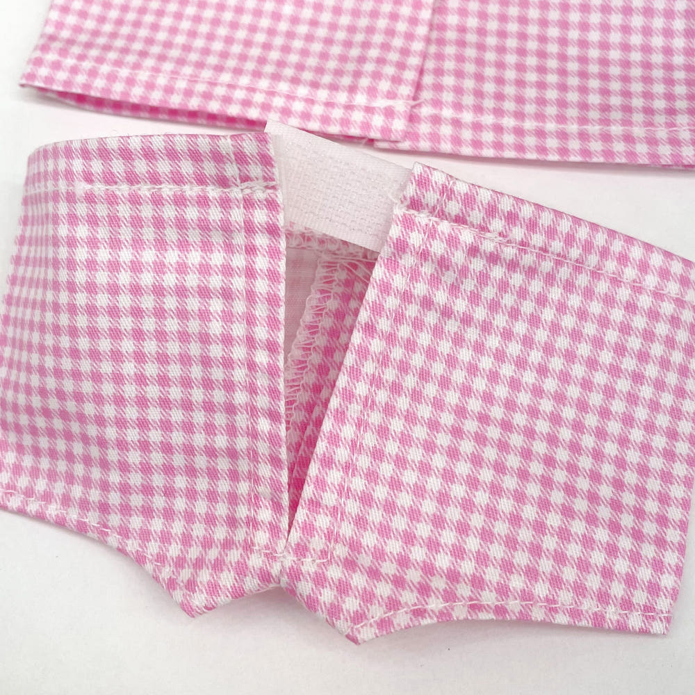 20cmぬい服 チェックパジャマコーデセット|推しぬい服