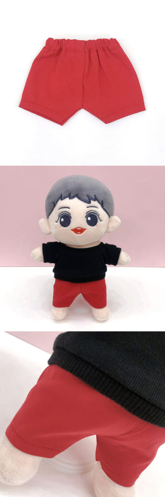 20cm Plushie Clothes: Elastic Waist Long Pants | Oshi-nui Clothes