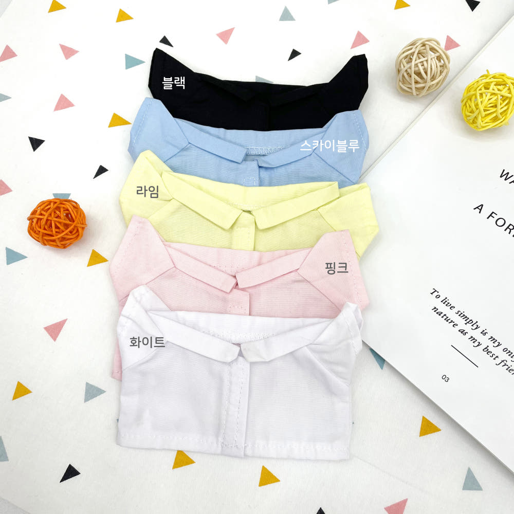 15cm・20cmぬい服 ベーシックシャツ｜推しぬい服