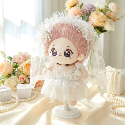 15cmぬい服 ウェディングドレスコーデセット