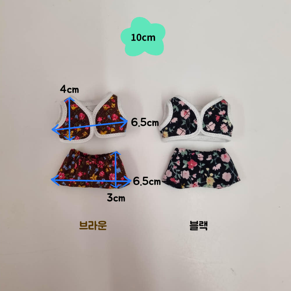 10cm/15cm/20cm Plushie Outfit: Kimjang Coordination Set | Oshi-nui Dress-up