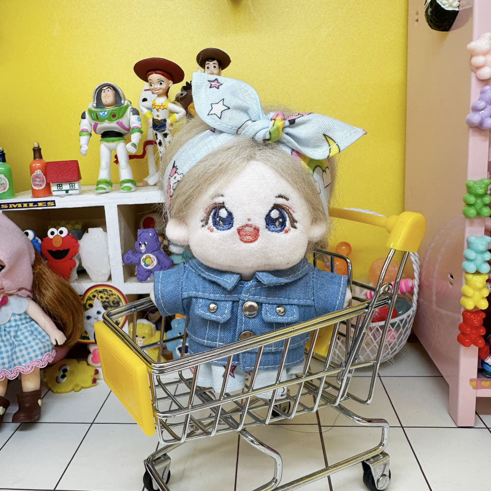 10cm・15cmぬい服 デニムジャケット｜推しぬい着せ替え