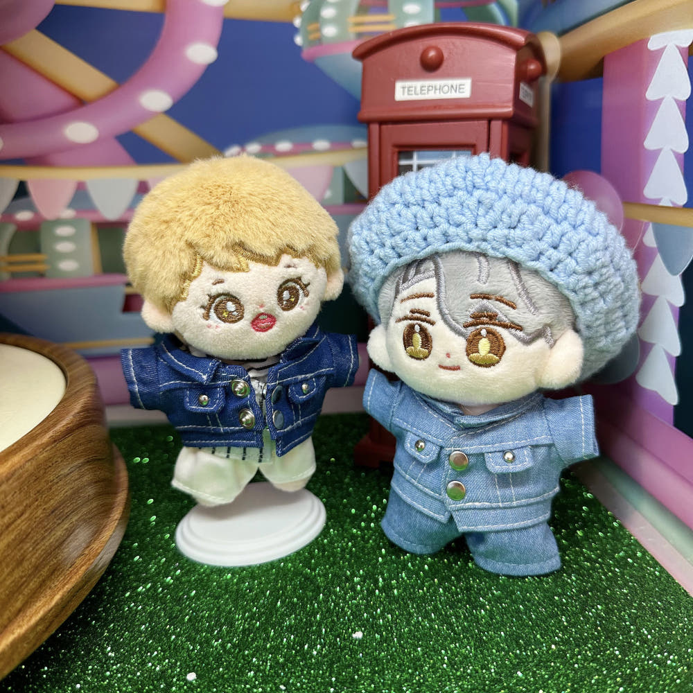 10cm・15cmぬい服 デニムジャケット｜推しぬい着せ替え