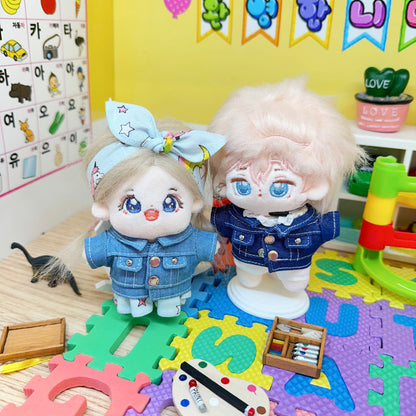 10cm・15cmぬい服 デニムジャケット｜推しぬい着せ替え