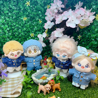 10cm・15cmぬい服 デニムジャケット｜推しぬい着せ替え