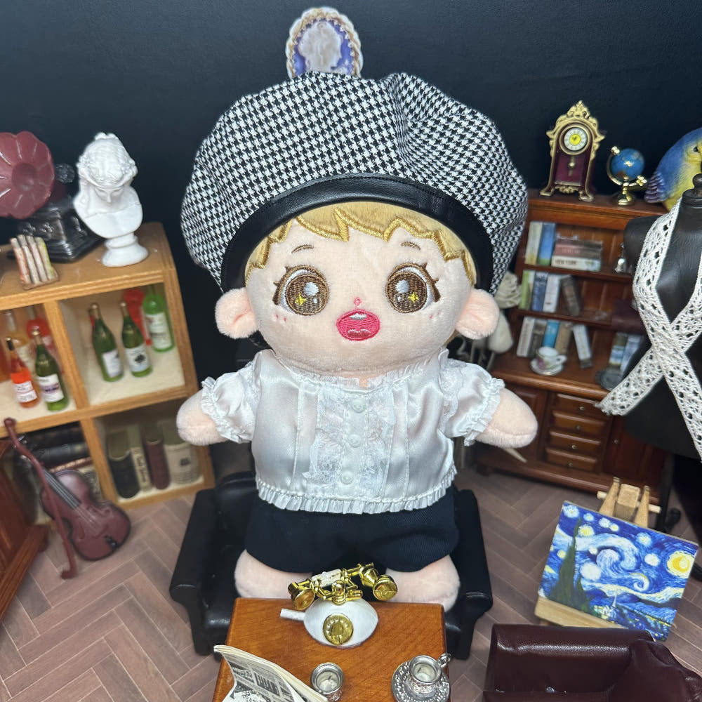 10cm・15cm・20cmぬい服 レースシャツ
