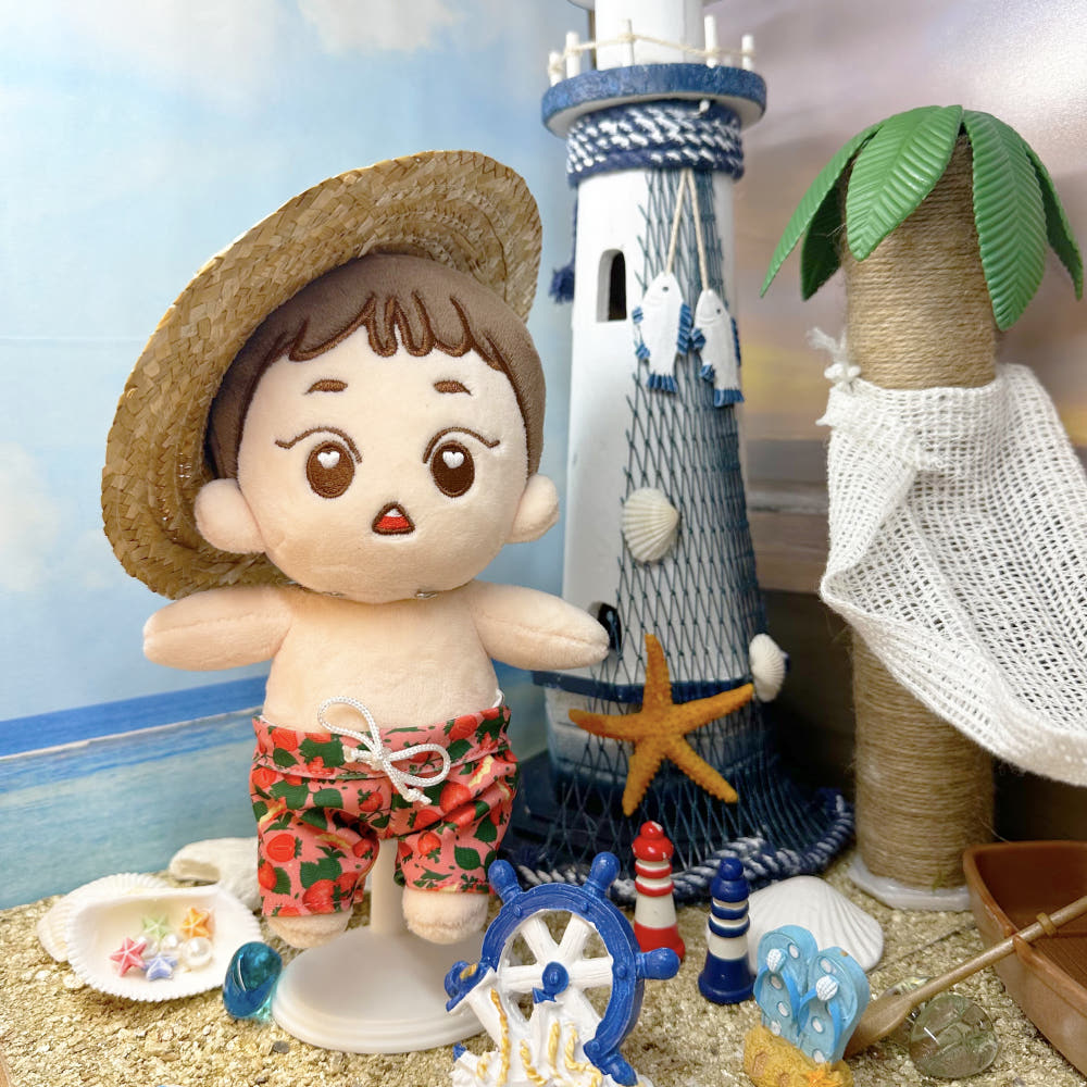 15cm plushie outfit: Swim shorts