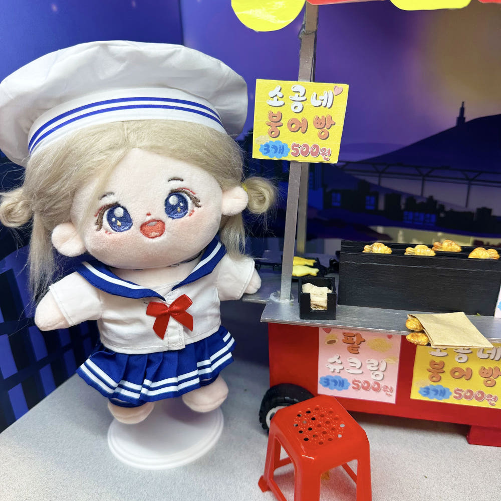 10cm・15cm・20cmぬい服 セーラーコーデセット