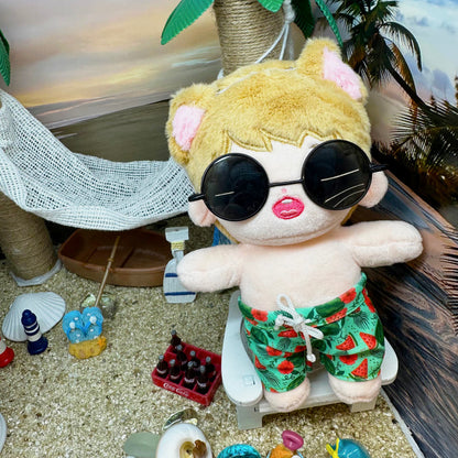 15cm plushie outfit: Swim shorts