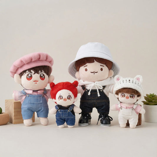 10cm・15cm・20cmぬい服 サロペット｜推しぬい着せ替え
