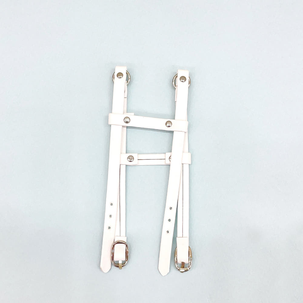 20cm 인형용 가죽 하네스 | 최애 인형 소품