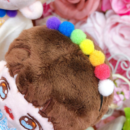 15cm·20cm 인형용 폼폼 목걸이 | 최애 인형 소품