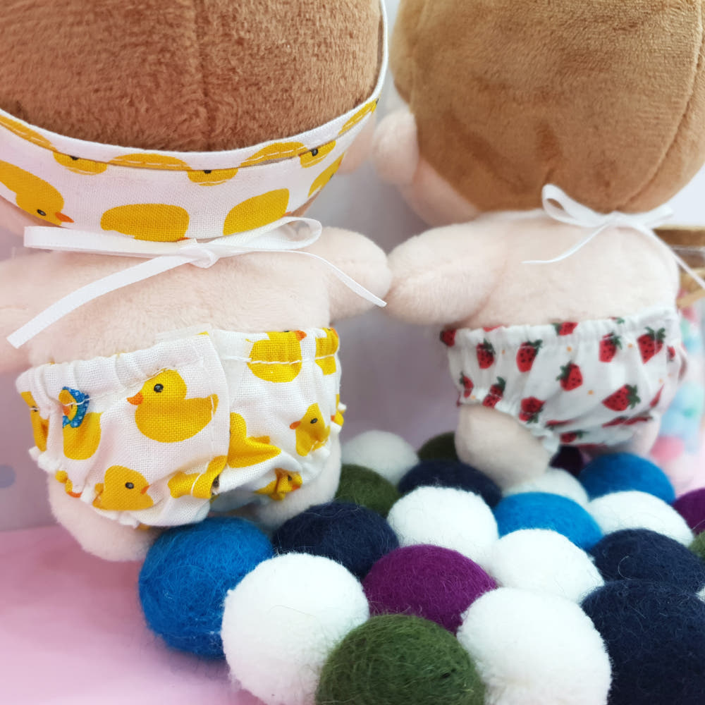 15cm・20cmぬい服 サロペットブルマ｜推しぬい服