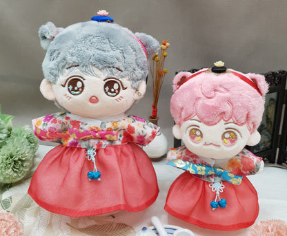 15cm・20cm 인형용 한복 헤어 액세서리｜최애 인형 소품