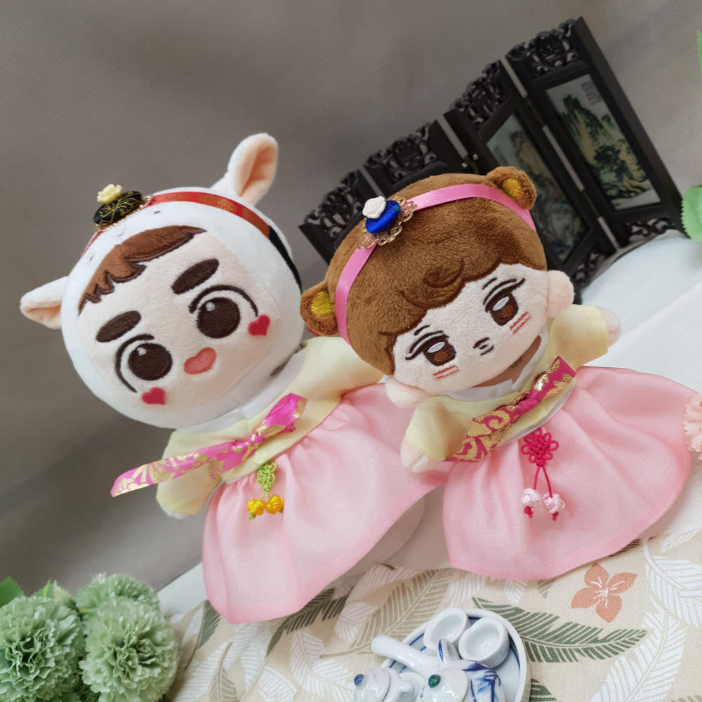 15cm・20cm 인형용 한복 헤어 액세서리｜최애 인형 소품