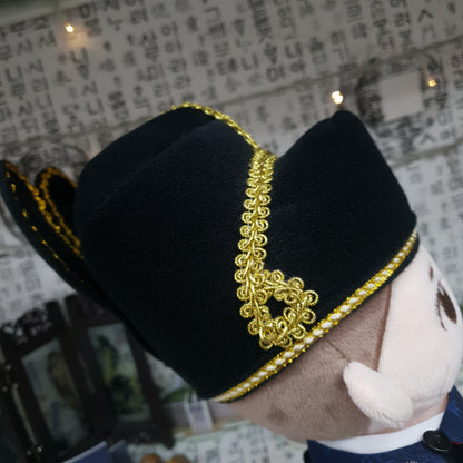 20cmぬい用 韓国伝統帽子「翼善冠（イクソングァン）」｜推しぬい小物