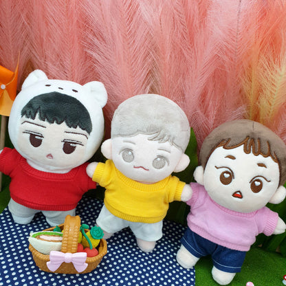 10cm·15cm 인형 옷 스웨트 트레이너｜최애 인형 옷