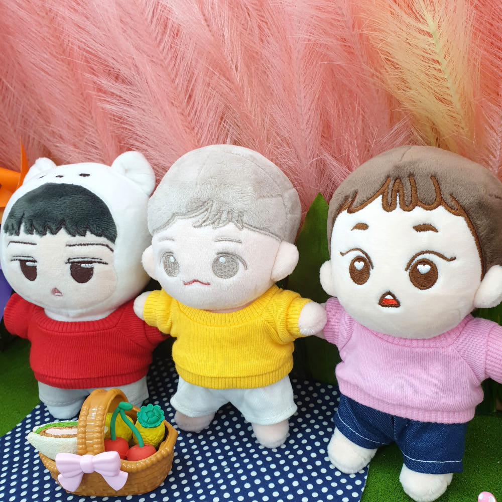 10cm·15cm 인형 옷 스웨트 트레이너｜최애 인형 옷