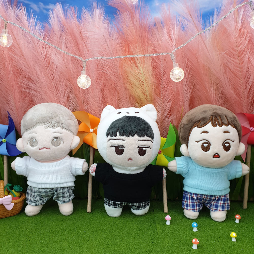 10cm·15cm 인형 옷 스웨트 트레이너｜최애 인형 옷