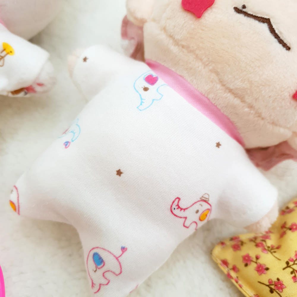 15cmぬい服 パジャマロンパース｜推しぬい服