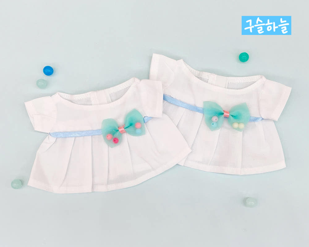 20cmぬい服 リボンワンピース｜推しぬい服