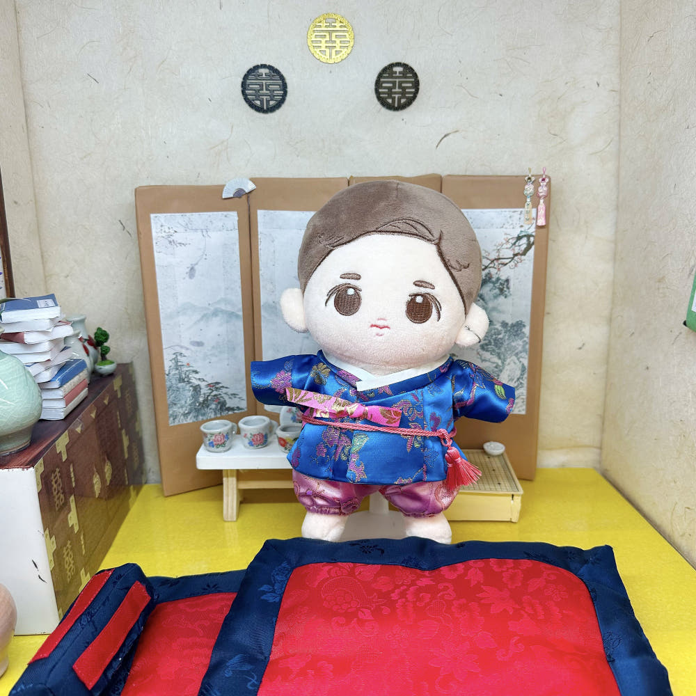 10cm・15cm・20cmぬい服 男性韓服コーデセット｜推しぬい着せ替え