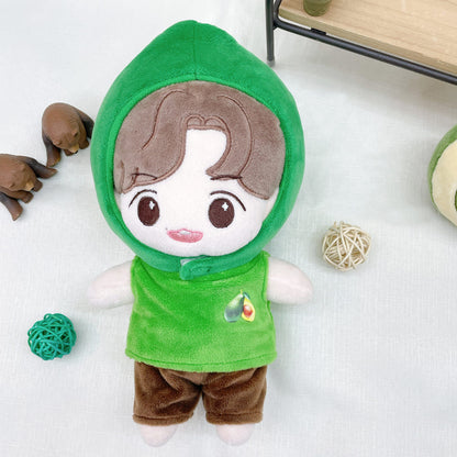 15cm・20cm 인형 옷 아보카도 코디 세트｜최애 인형 옷