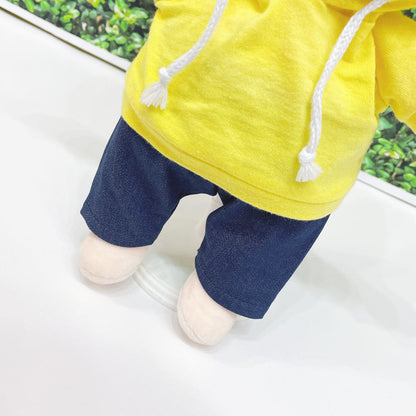 30cm 인형 옷 허리 고무줄 데님 팬츠｜최애 인형 옷