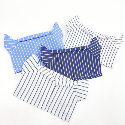 20cm Plushie Outfit: Striped Shirt | Oshi Plushie Outfit