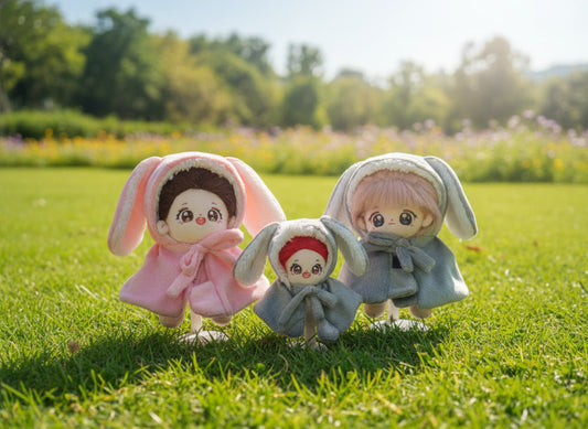 10cm・15cm・20cmぬい服 うさぎマント