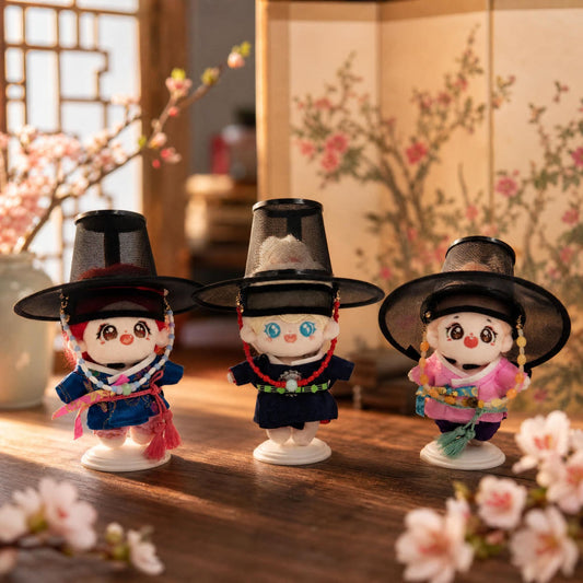 10cm・15cmぬい用 韓国伝統帽子「カッ」｜推しぬいアクセサリー