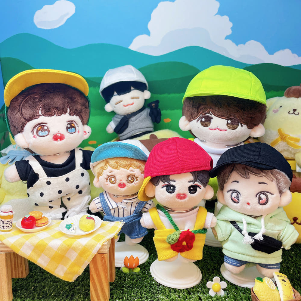 Color cap for 15cm plushies
