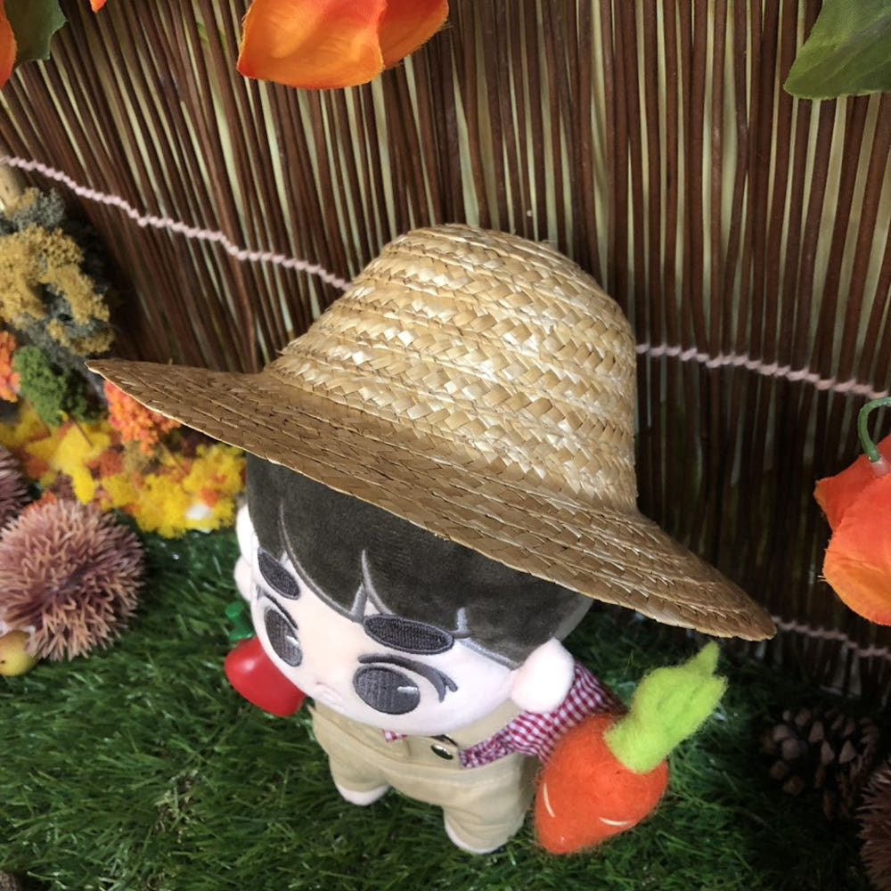 15cm・20cmぬい用 麦わら帽子｜推しぬい小物