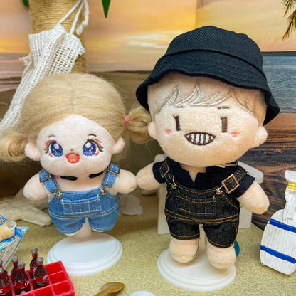 10cm·15cm·20cm 인형 옷 멜빵바지｜최애 인형 옷 입히기