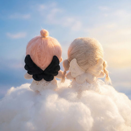 10cm・15cm・20cmぬい用 天使の羽アクセサリー｜推しぬい着せ替え