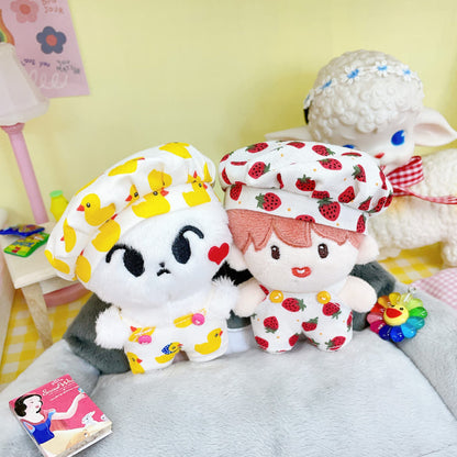 10cmぬい服 サロペット＆ベレー帽セット｜推しぬい服