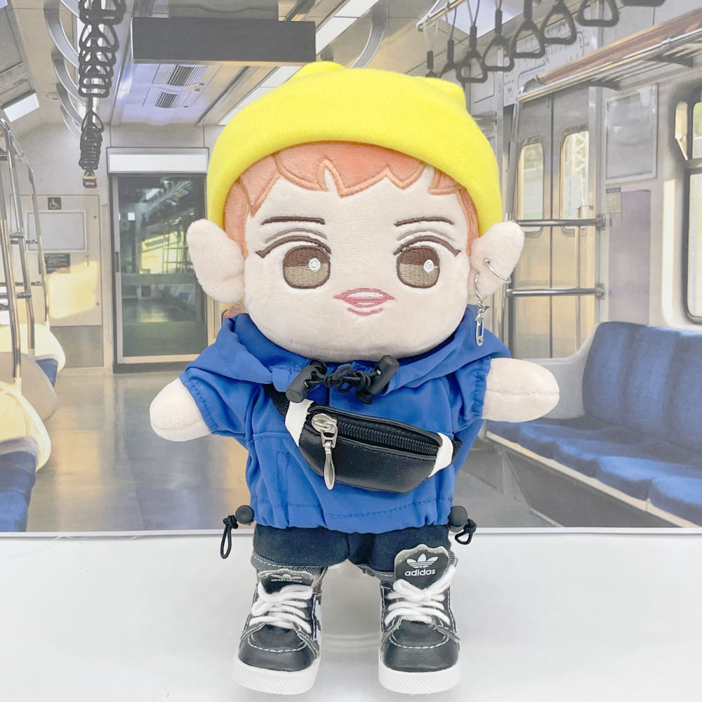 15cm·20cm 인형 옷 롤업 데님 팬츠｜최애 인형 옷
