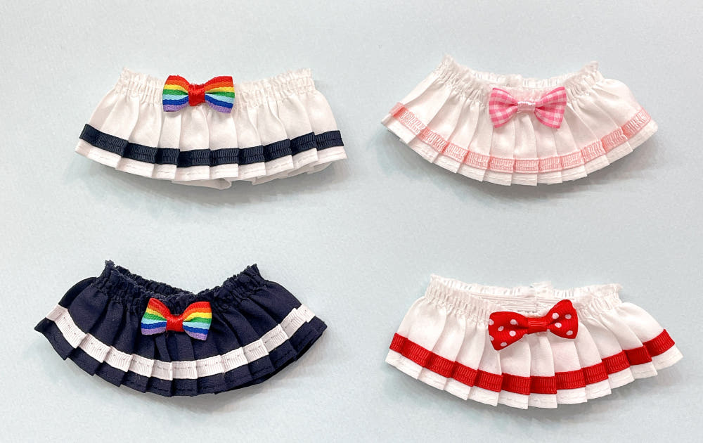 15cm・20cmぬい服 テニススカート｜推しぬい服