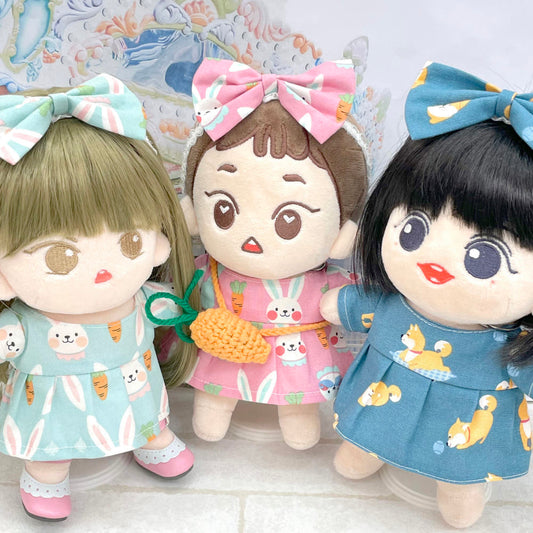 20cmぬい用 アニマルリボンカチューシャ｜推しぬい小物
