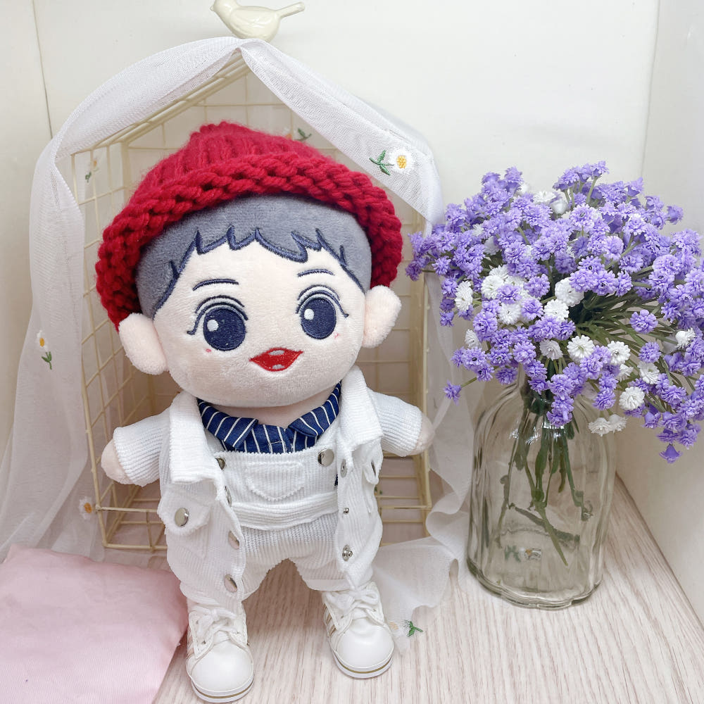 15cm・20cmぬい服 ポケット付きコーデュロイサロペット｜推しぬい服