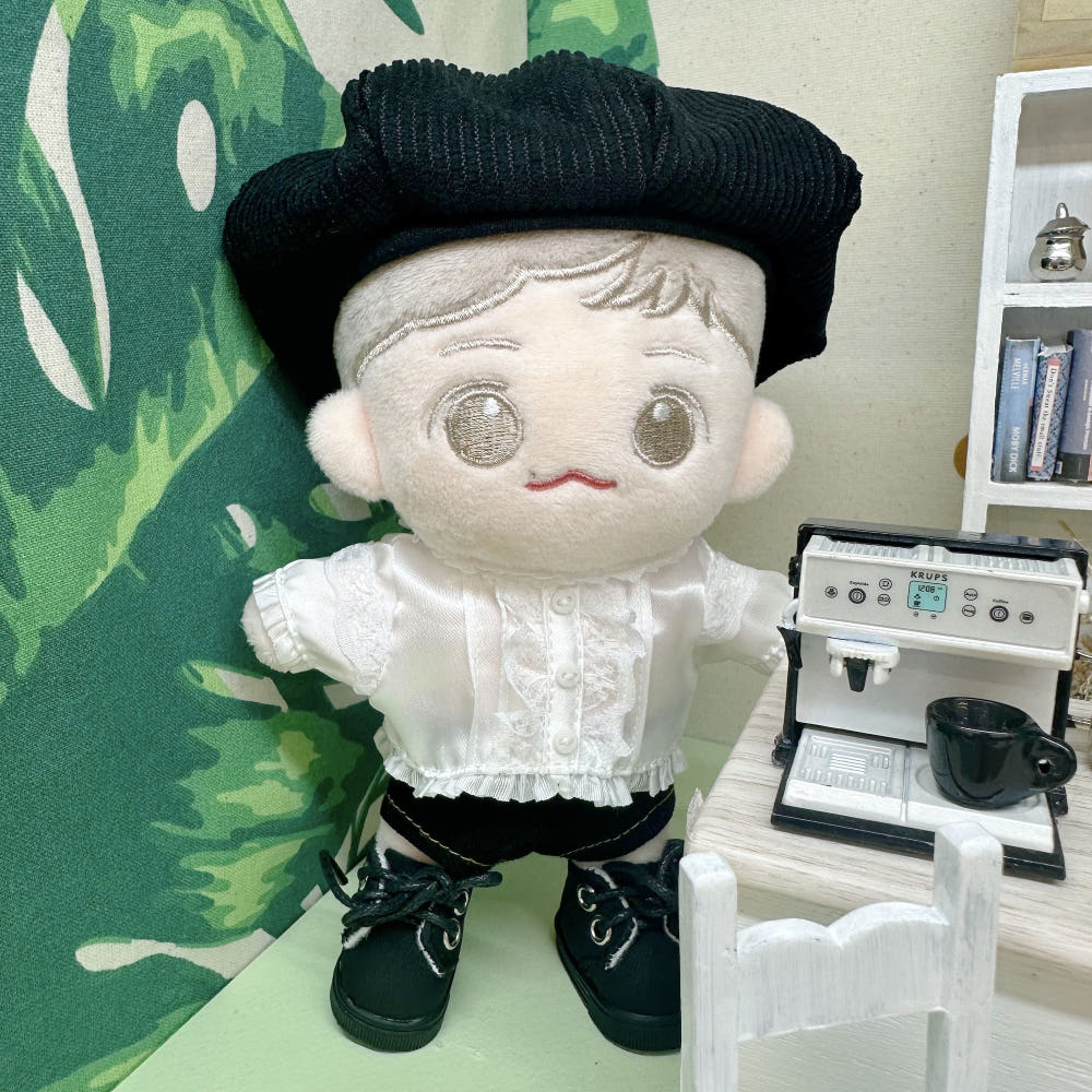 10cm・15cm・20cmぬい服 レースシャツ
