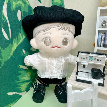 10cm・15cm・20cmぬい服 レースシャツ
