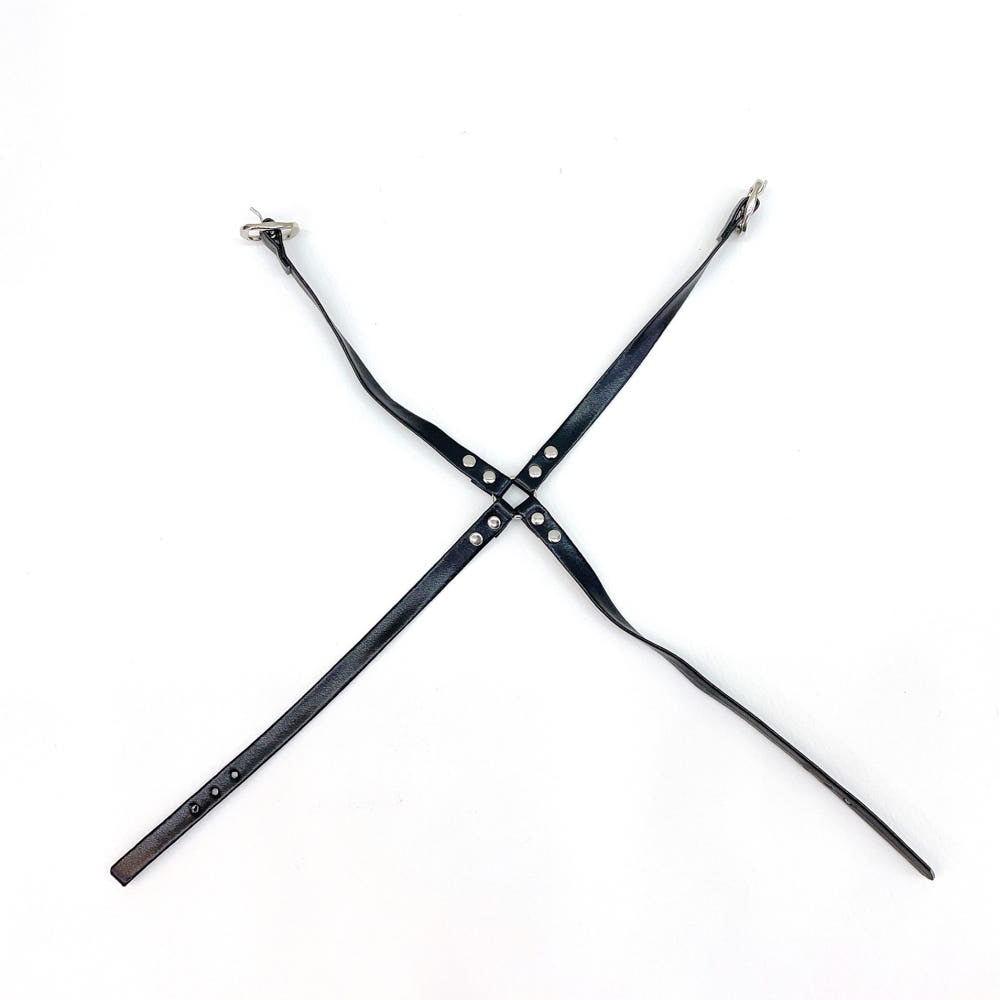 20cm 인형용 가죽 하네스 | 최애 인형 소품