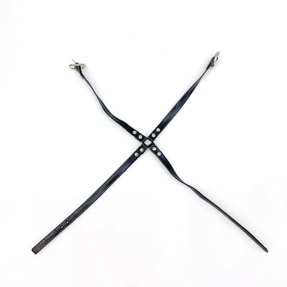 20cm 인형용 가죽 하네스 | 최애 인형 소품