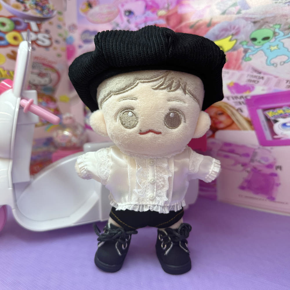 10cm・15cm・20cmぬい服 レースシャツ