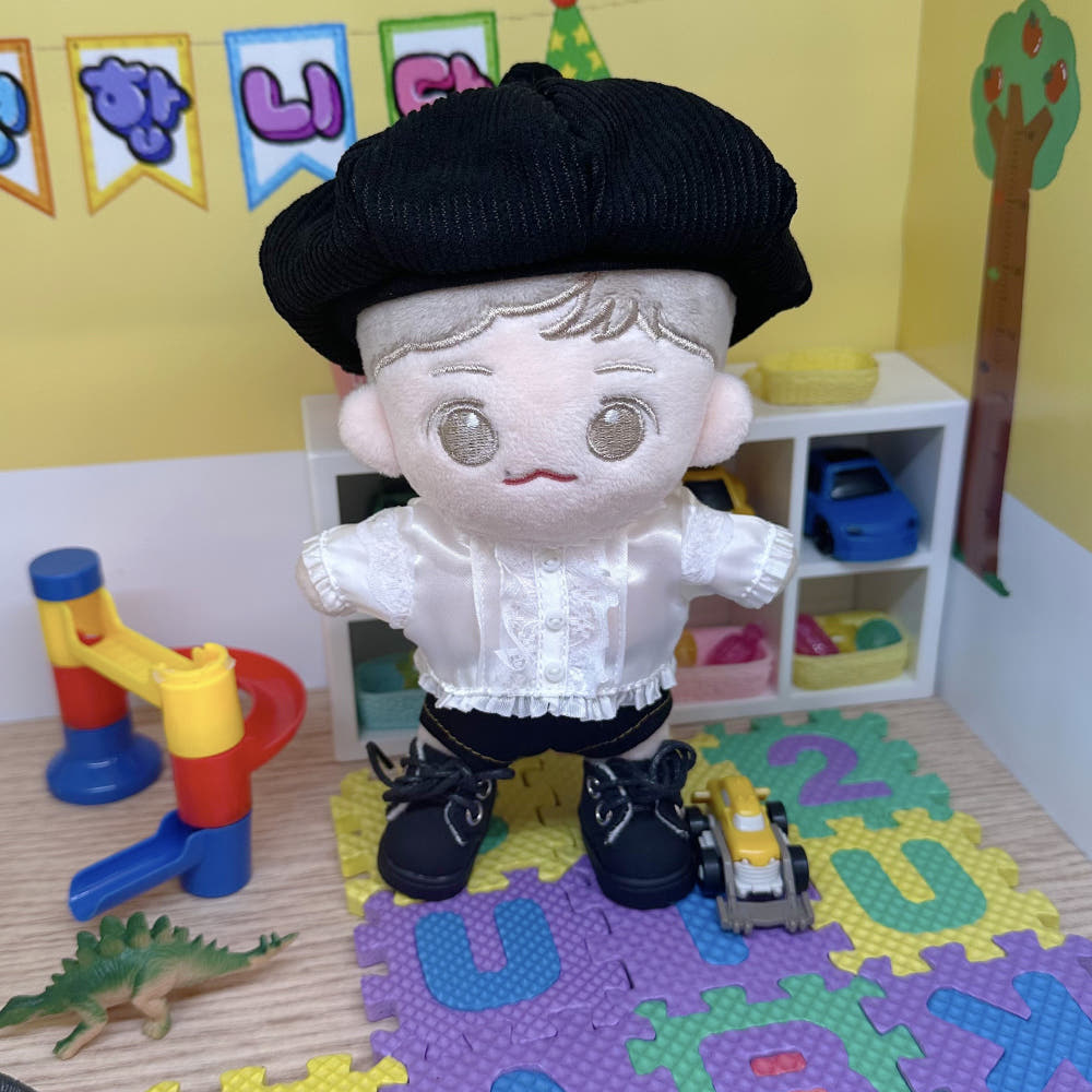 10cm・15cm・20cmぬい服 レースシャツ