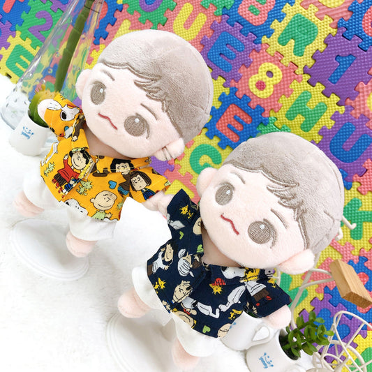 15cm・20cmぬい服 キャラクター風アロハシャツ｜推しぬい服