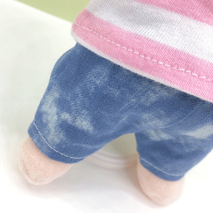 20cm Plushie Clothes: Elastic Waist Long Pants | Oshi-nui Clothes
