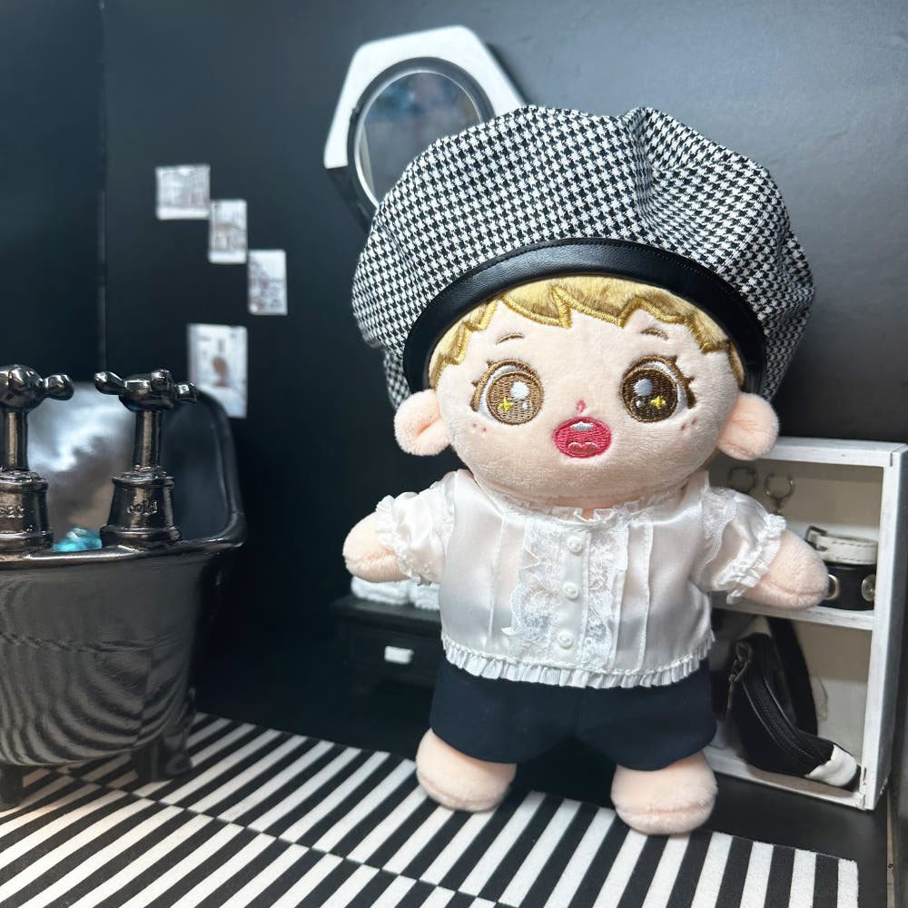 10cm・15cm・20cmぬい服 レースシャツ