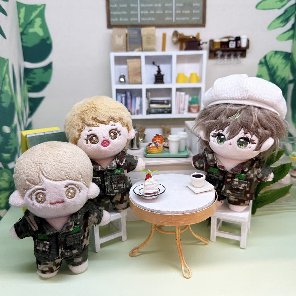 10cmぬい服 ミリタリーコーデセット｜推しぬい着せ替え